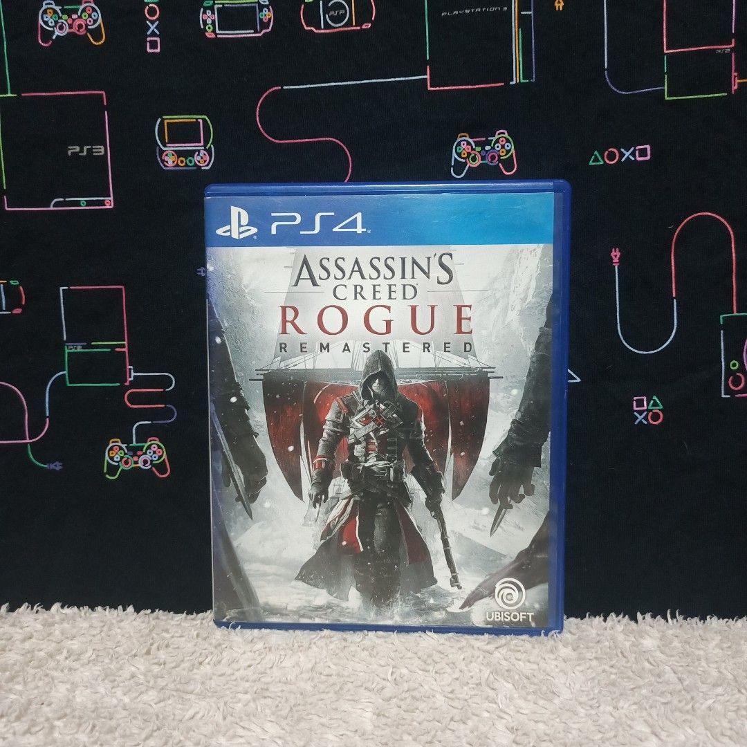 Ps4 assassin's Creed Rogue remastered (Category: PlayStation) located in Caloocan City. Submitted by starkstark (Listing ID 1459043538, Image 1). Description: (READ DESCRIPTION) SALE OR TRADE SALE or TRADE Make an offer po rfs: want new games Price Posted po Montalban location pwede shipping sagot ni buyer shipping fee buyer will handle the shipping kung gusto nyo cash on delivery sa lalamove kau magbook can provide pictures and videos upon reque