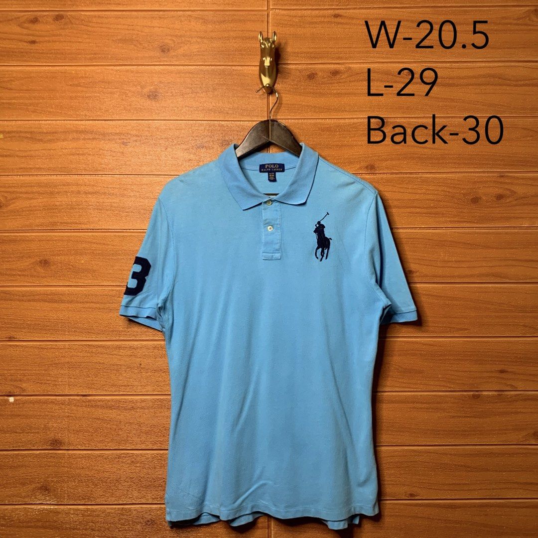 Ralph Lauren RL Polo shirt (Category: Tshirts & Polo Shirts ) located in Quezon City. Submitted by donklasiko (Listing ID 1458971483, Image 2). Description: Condition: 9.5+/10 Pristine condition Issue: non Refer to the dimension 🤗 PM FOR MORE DETAILS NO RETURN, NO EXCHANGE & NO REFUND! Please manage your expectations, this is a secondhand item. What you see is what you get 😊 MOP: GCASH, METROBANK, BPI, BDO or COD SHIPPING: LALAMOVE, JNT, JRS OR