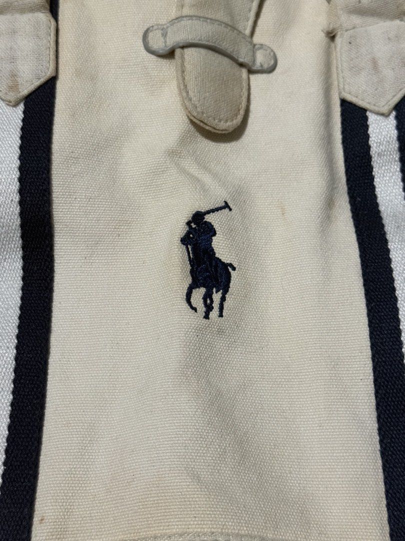 Ralph Lauren tote bag (Category: Tote Bags) located in Las Pinas. Submitted by thrftmnl. (Listing ID 1459055393, Image 3). Description: Ralph Lauren Tote Width: 16.5 Length: 12 * lints & needs cleaning.