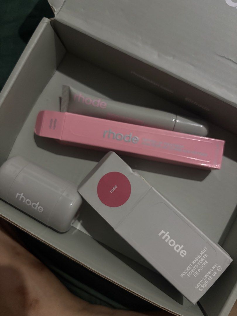 rhode blush rhode lip peptide (Category: Makeup) located in Quezon City. Submitted by myshop.galore (Listing ID 1459014667, Image 3). Description: 1290 each.
