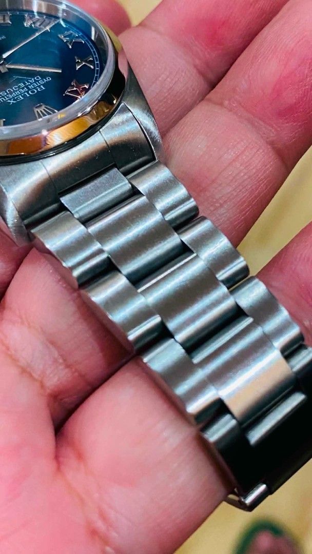 Rolex Oyster Perpetual Datejust Blue Dial 36 (Category: Luxury Watches) located in Cainta. Submitted by reycee.18 (Listing ID 1459050883, Image 3). Description: Rolex Oyster Perpetual Datejust 36 Ref #: 16200 Unit only 2005-2006 year model In very good condition PHP 385,000.