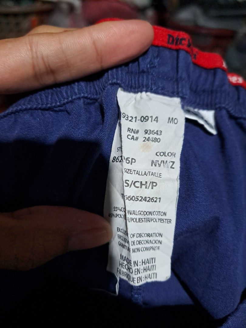 (S) Unisex Dickies Scrub Pants (Category: Activewear) located in Tanauan. Submitted by scrubsuitshoppreloved (Listing ID 1458938096, Image 3). Description: .