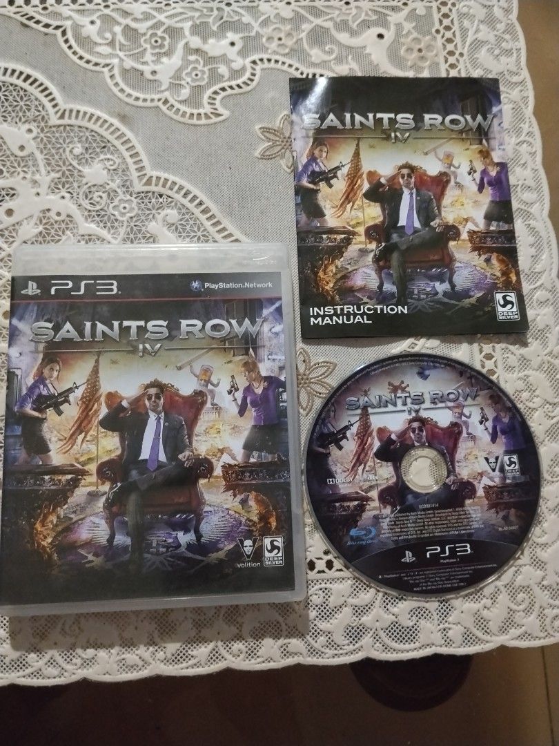 saints row 4 ps3 (Category: PlayStation) located in Manila. Submitted by cruzivanpatrick (Listing ID 1459078354, Image 1). Description: playstation 3 games tested working ps3 slim cd only works on ps3 meet up lrt 1 abad santos station tondo manila deliver g cash kayo po mag book thanks shipping payment first lbc or jrs pag lbc pick up mas mura po kayo lang po mag book online thanks check rating for sure deal.
