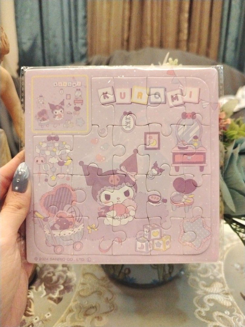 Sanrio Kuromi Jigsaw Puzzle Board (Category: Board Games & Puzzles) located in San Fernando. Submitted by jpmarketplace2023 (Listing ID 1458952303, Image 1). Description: 💚 All items are authentic from Japan. 💛 MOP: GCash (❌️ GCash Protect) 🩵 MOD: LBC only (❌️ S. Checkout, COD, COP) 💙 Meet-up: Vista Mall, San Fernando, Pampanga 💜 All items are on-hand. 🧡 First to pay gets the item first. ❤️ Breakable items are packed with care and caution. 