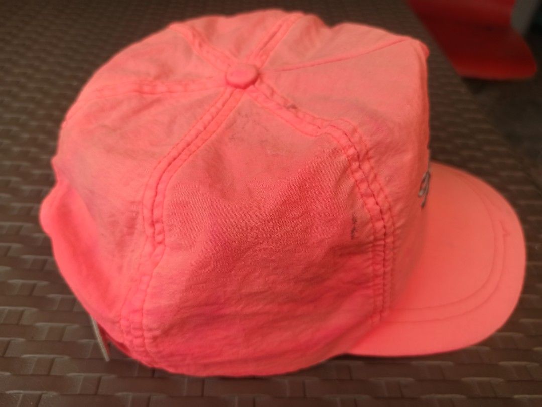 SCOTT Gear Vintage Neon Orange Cap (Category: Caps & Hats) located in Caloocan City. Submitted by rtarellano (Listing ID 1458966070, Image 2). Description: - Neon orange cap from Ski Country Imports - Made in Taiwan - 100% nylon material - Embroidered logo on the front - Classic baseball cap style - Perfect for outdoor activities or casual wear - Adds a fun pop of color to your outfit.