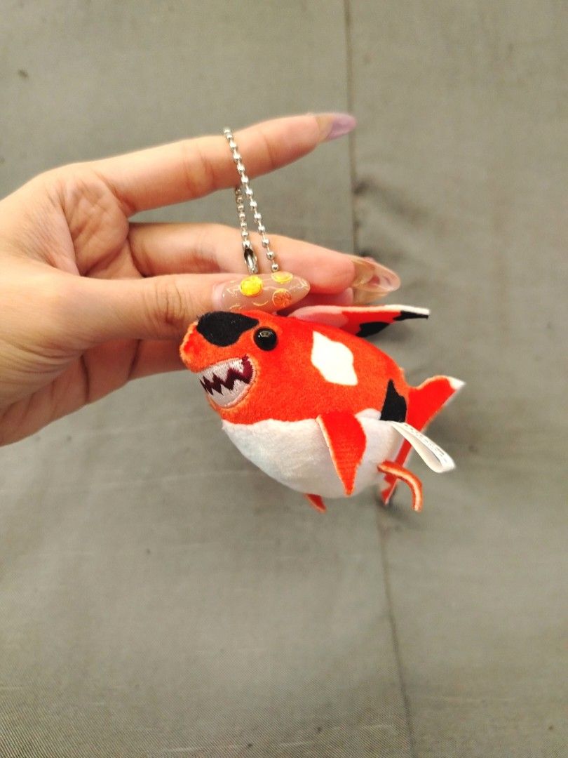 Shark Goldfish Plushie Keychain (Category: Plushies & Soft Toys) located in San Fernando. Submitted by jpmarketplace2023 (Listing ID 1458911114, Image 2). Description: 💚 All items are authentic from Japan. 💛 MOP: GCash (❌️ GCash Protect) 🩵 MOD: LBC only (❌️ S. Checkout, COD, COP) 💙 Meet-up: Vista Mall, San Fernando, Pampanga 💜 All items are on-hand. 🧡 First to pay gets the item first. ❤️ Breakable items are packed with care and caution. Sel