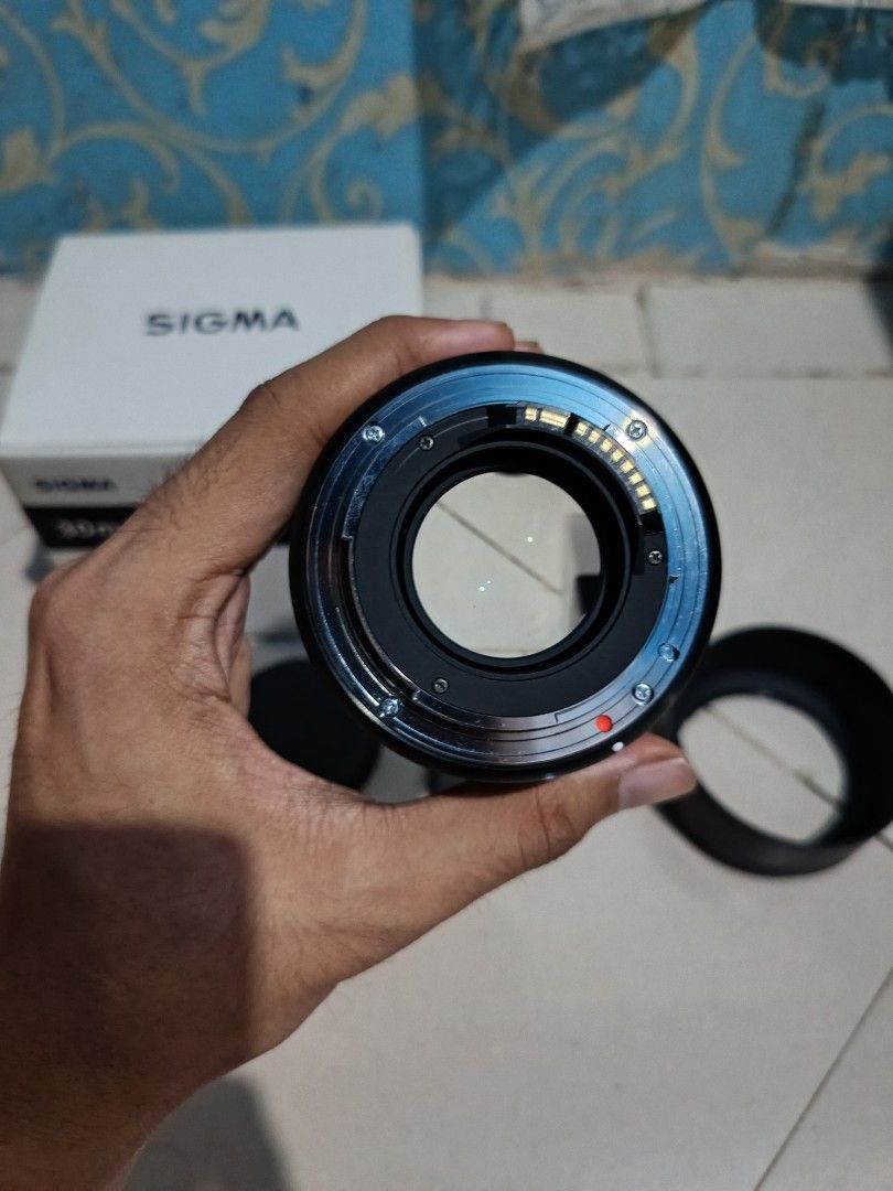 Sigma art 30mm f/1.4 DC DN (Category: Lens & Kits) located in Quezon City. Submitted by jerickhermocilla-15635 (Listing ID 1458896900, Image 2). Description: ‎For sale SIGMA DC 30mm f1.4 Art Lens ‎(canon mount) EF ‎ ‎Cosmetics is good ‎AF/MF working ‎ ‎Inclusion: ‎Canon 30mm ‎Lens cap ‎Rear cap ‎lens hood ‎Box ‎ ‎No issue in good condition ‎Clean glass ‎No fungus ‎No fadings ‎Af / mf working ‎mint condition used few times only ‎ ‎Price: 19,999 ‎ 