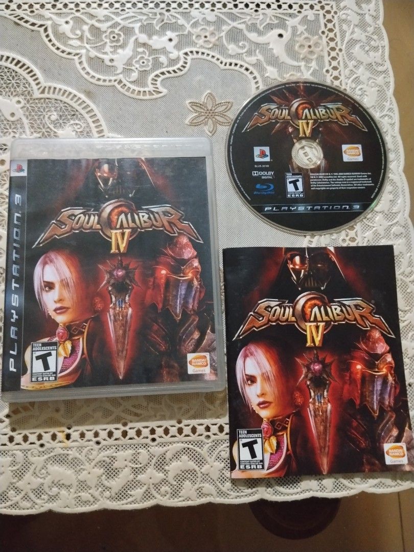 soul calibur 4 ps4 (Category: PlayStation) located in Manila. Submitted by cruzivanpatrick (Listing ID 1459078396, Image 1). Description: playstation 3 games tested working ps3 slim cd only works on ps3 meet up lrt 1 abad santos station tondo manila deliver g cash kayo po mag book thanks shipping payment first lbc or jrs pag lbc pick up mas mura po kayo lang po mag book online thanks check rating for sure deal.