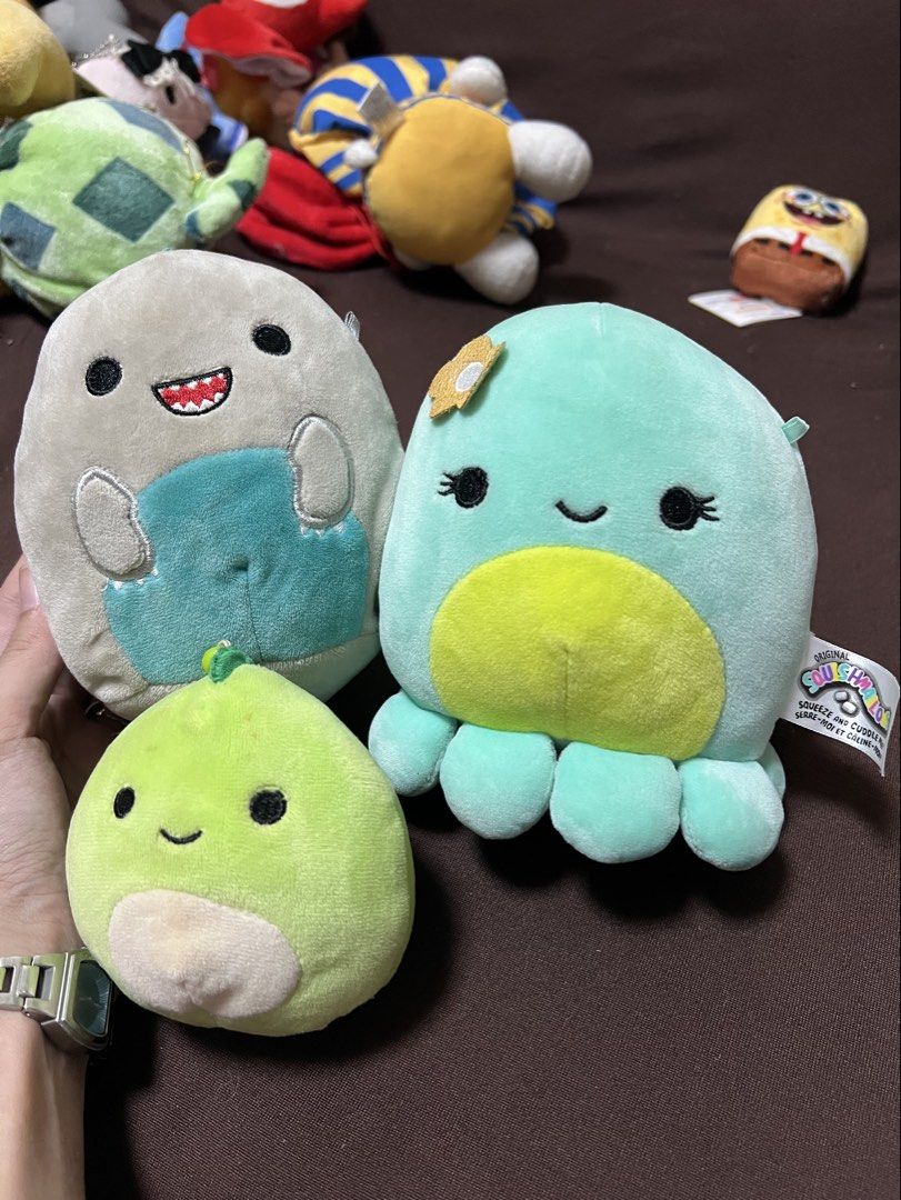 SquishyMallows and Other Toys (Category: Plushies & Soft Toys) located in Manila. Submitted by erickalago (Listing ID 1458904418, Image 1). Description: AS PACK loc: Manila & Makati.