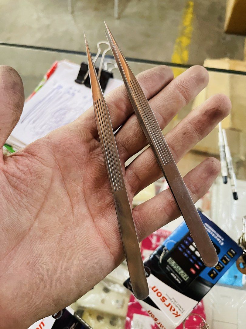 Steel Long tweezers (Category: Stationery & School Supplies) located in Muntinlupa City. Submitted by smjsouthbuilders (Listing ID 1458914123, Image 1). Description: .