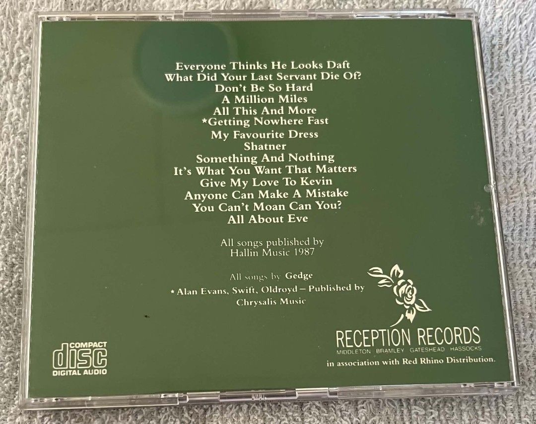 The Wedding Present - George Best (Category: CDs & DVDs) located in Cebu City. Submitted by g_roshamboo (Listing ID 1458927549, Image 3). Description: cd.