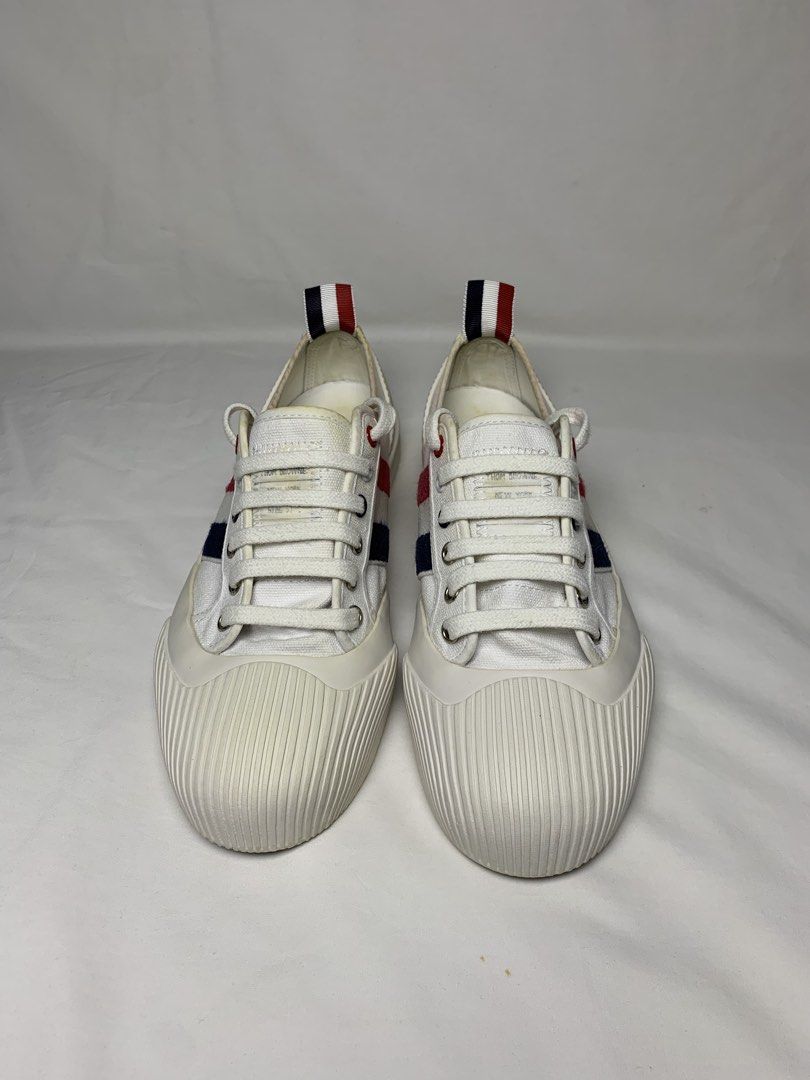 Thom Browne. Shoes (Category: Luxury Apparel) located in Manila. Submitted by macadr1p (Listing ID 1459035275, Image 2). Description: THOM BROWNE. Shoes Size: 37 on tag Best fit: 37/38 (unisex) Made in Spain Condition: Like New Color rate: 9.8/10 No issues ✔ Premium fabric for all-day comfort ✔ Clean and versatile style ✔ Classic and modern color options ✔ Suitable for office, casual, and semi-formal wear 𝐒𝐭𝐞𝐩 𝐢𝐧𝐭𝐨 𝐭𝐡𝐞 𝐰𝐨𝐫𝐥𝐝 𝐨𝐟 