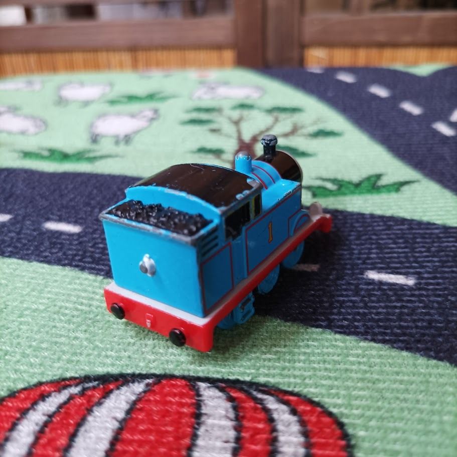 Tomica Thomas the Tank Engine Die-Cast Toy Model (Category: Vehicle & Diecast Models) located in Dasmarinas. Submitted by k3japanstoreph (Listing ID 1458910383, Image 3). Description: FOR SALE Preloved Tomica Thomas the Tank Engine Die-Cast Toy Model By Tomy 🇯🇵 Actual photos (WYSIWYG) ❌ No return, no exchange ₱250 — Mine now, pay now 💳 📍 Dasmariñas, Cavite 🚚 Ships nationwide 📦 Shipping fee shouldered by buyer 💳 GCash / Bank Transfer / Cred