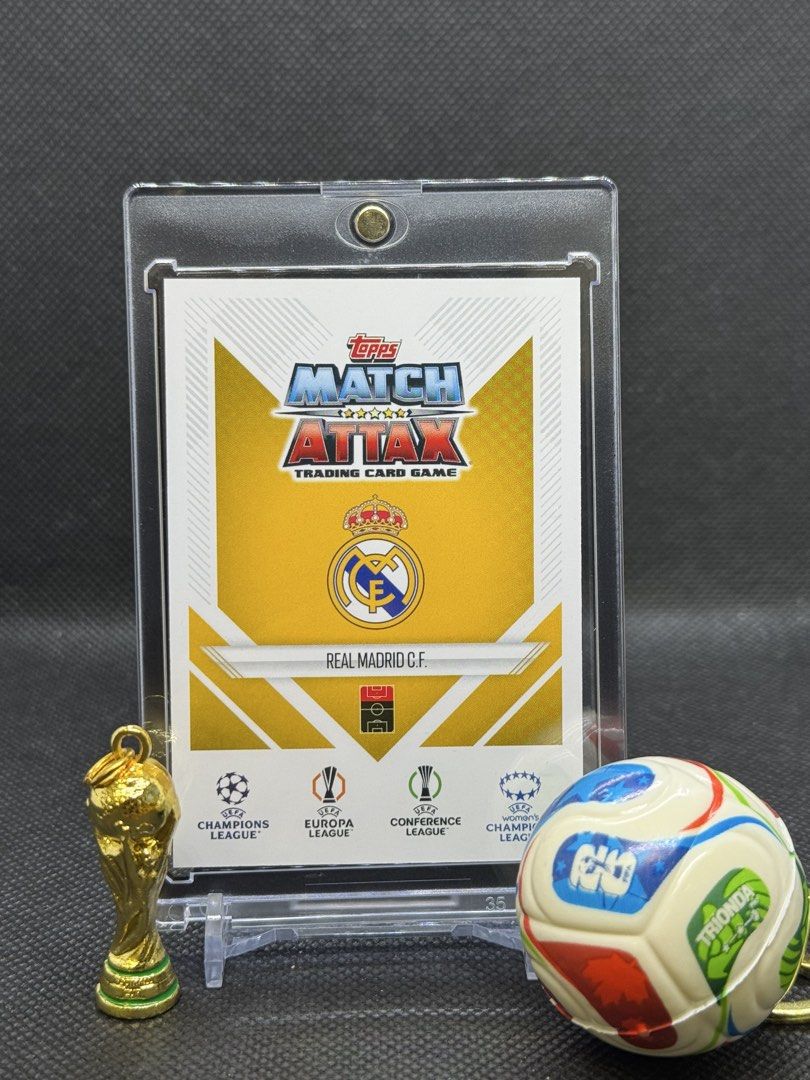 ⚽️ 足球卡 ⚽️ (限定卡) Real Madrid 皇馬 Kylian Mbappe 麥總 安巴比 #White Gold Design (連卡磚) #Topps | 巴黎 PSG | 皇家馬德里 Real Madrid （分類：原色卡片）位於 Hong Kong。 由 shopaholic1234hk 提交（商品編號 1458933099，圖片 3）。簡介： 備註: (1) 特別卡：White Gold Design (連卡磚) #Topps (2) 繼Messi 美斯, Ronaldo C朗後, 新世代球王之一: 麥總 安巴比 Kylian Mbappe (3) 交易方式: - 面交: 旺角東 (東鐵線) D閘口 - SF到付 - 平郵需加$10。