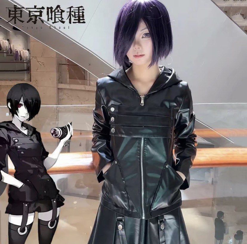 Touka Kirishima Cosplay (Category: Sets or Coordinates) located in Quezon City. Submitted by thea.dc (Listing ID 1458918622, Image 1). Description: Used once and has minor/unnoticeable marks and stains. Feel free to dm for more pics and ww !!.