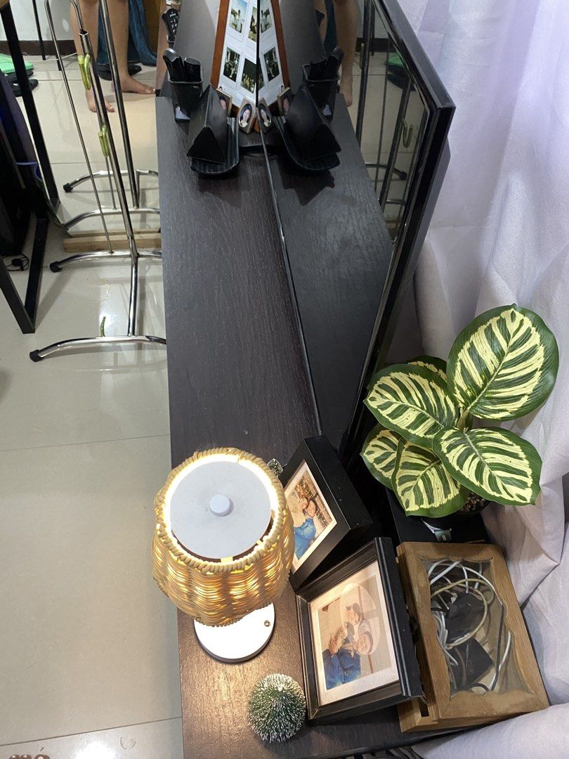 TV rack cabinet (Category: Shelves, Cabinets & Racks) located in Rizal. Submitted by julsdeclutterss (Listing ID 1447601638, Image 3). Description: Madumi lang pero tibay yan haha Cabinets are all working Length 55 inches Height 17 inches .