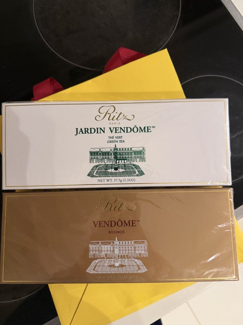 TWG Ritz Paris Vendôme Teas - Green Tea & Rooibos, Food & Drinks