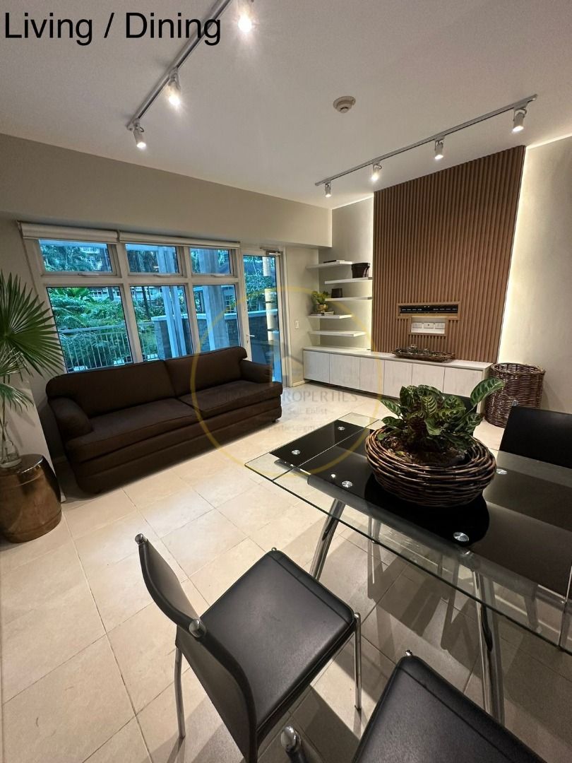 TWO SERENDRA DOLCE TOWER 1 BEDROOM FOR LEASE (Category: Apartments & Condos) located in Makati City. Submitted by kimdlb_properties (Listing ID 1380726844, Image 3). Description: Ground-Floor Resort Living at Two Serendra Dolce 🌿✨ Step straight out into nature with this sprawling 84sq.m 1-bedroom home on the ground floor of Two Serendra's Dolce Tower. Featuring a private patio balcony and tasteful, full furnishings, this residence gives you seam