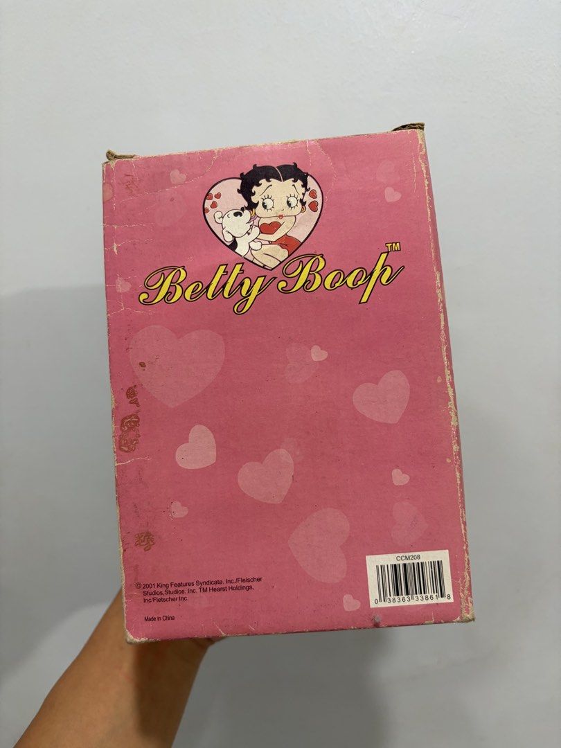 Vintage Betty Boop Analog Clock (Category: Clocks) located in Calabanga. Submitted by cali.stuff (Listing ID 1459019529, Image 2). Description: Vintage Betty Boop Round Analog Clock Brandnew Deadstock .