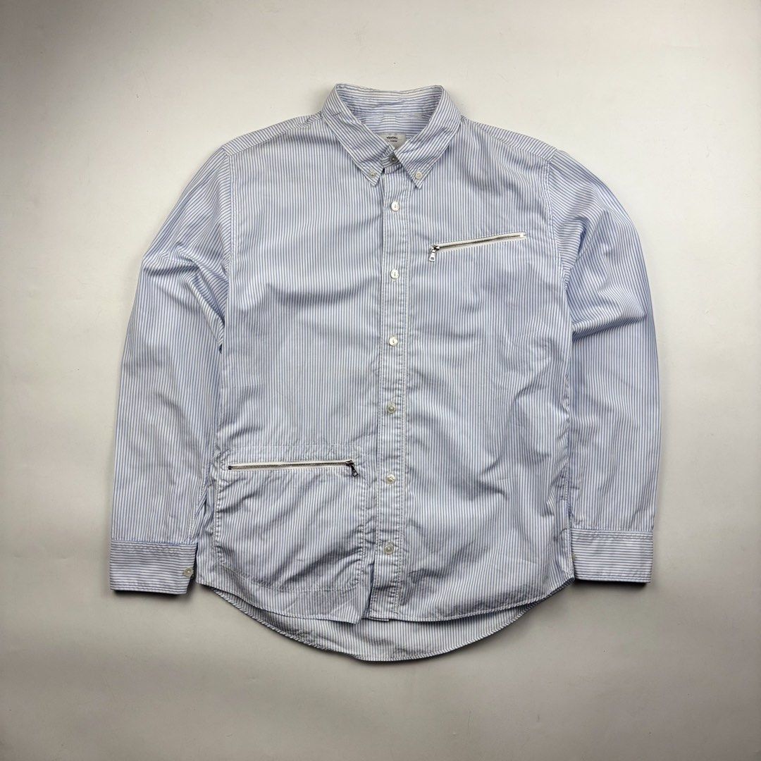 Visvim Utilitarian Shirt (Category: Tshirts & Polo Shirts ) located in Makati City. Submitted by ragrepository (Listing ID 1459018179, Image 1). Description: Visvim Utilitarian Shirt Tagged as Medium Length- 26” Pit to pit- 20” Sleeves- 23” Shoulder-16.5” Condition-8.5/10 Flaw- Signs of wear on the neck .