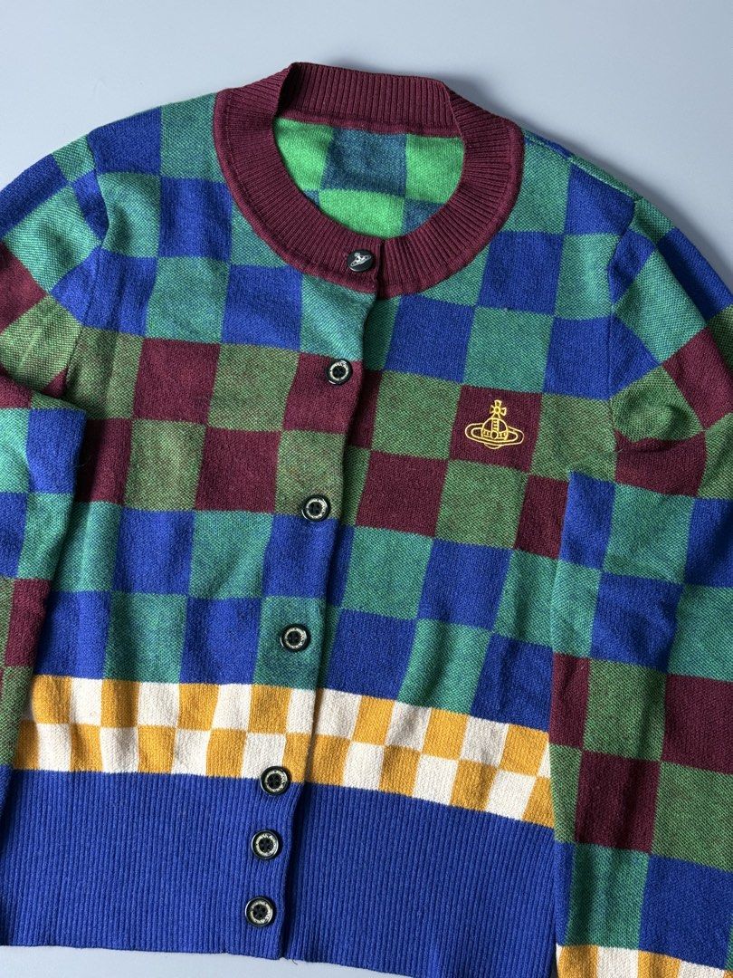 Vivienne Westwood Knitted Longsleeve (Category: Coats, Jackets and Outerwear) located in San Pablo. Submitted by zzz.archvs (Listing ID 1459084737, Image 2). Description: Still in excellent condition No flaw Buttons still intact Measurements on pictures .