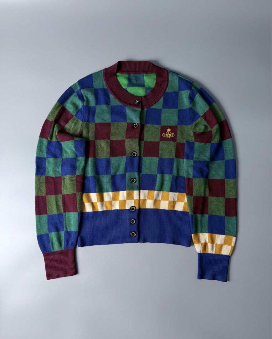 Vivienne Westwood Knitted Longsleeve (Category: Coats, Jackets and Outerwear) located in San Pablo. Submitted by zzz.archvs (Listing ID 1459084737, Image 1). Description: Still in excellent condition No flaw Buttons still intact Measurements on pictures .
