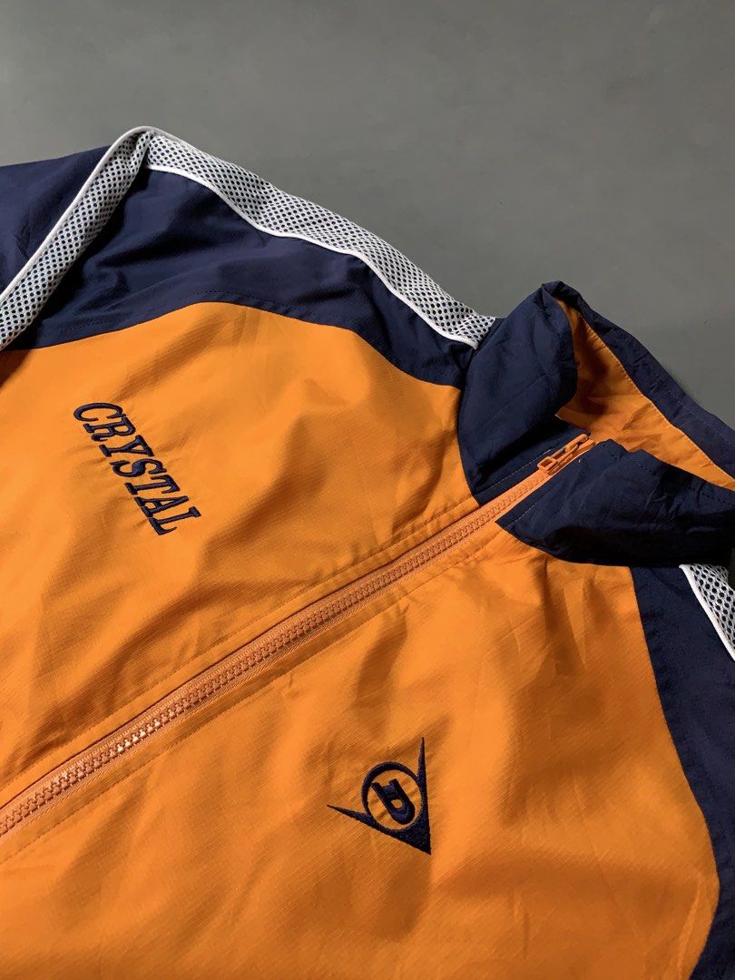 Vntg Dunlop Windbreaker Jacket (Category: Coats, Jackets and Outerwear) located in Manila. Submitted by thrift_ni_jepoy (Listing ID 1458938714, Image 2). Description: Size: L Dimes: 22.5x26 Condition: 10 Color rate: 10 Issue: none.