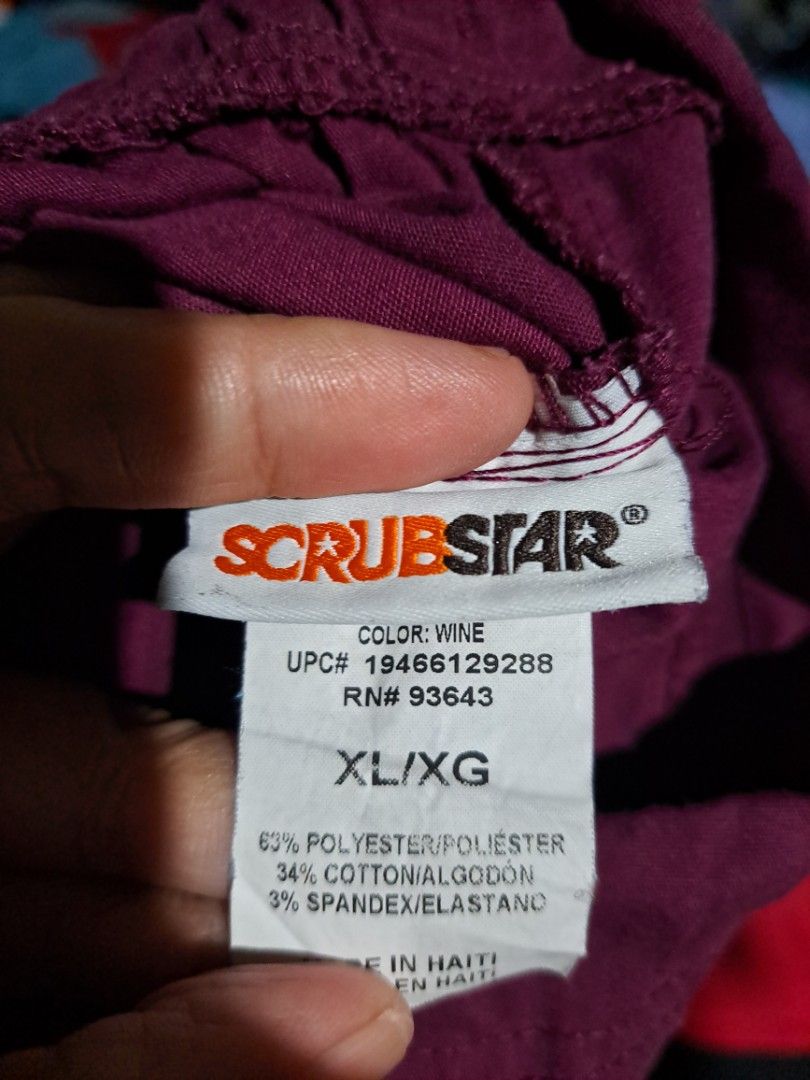 (XL) Scrubstars scrubpants (Category: Activewear) located in Tanauan. Submitted by scrubsuitshoppreloved (Listing ID 1458910871, Image 2). Description: .