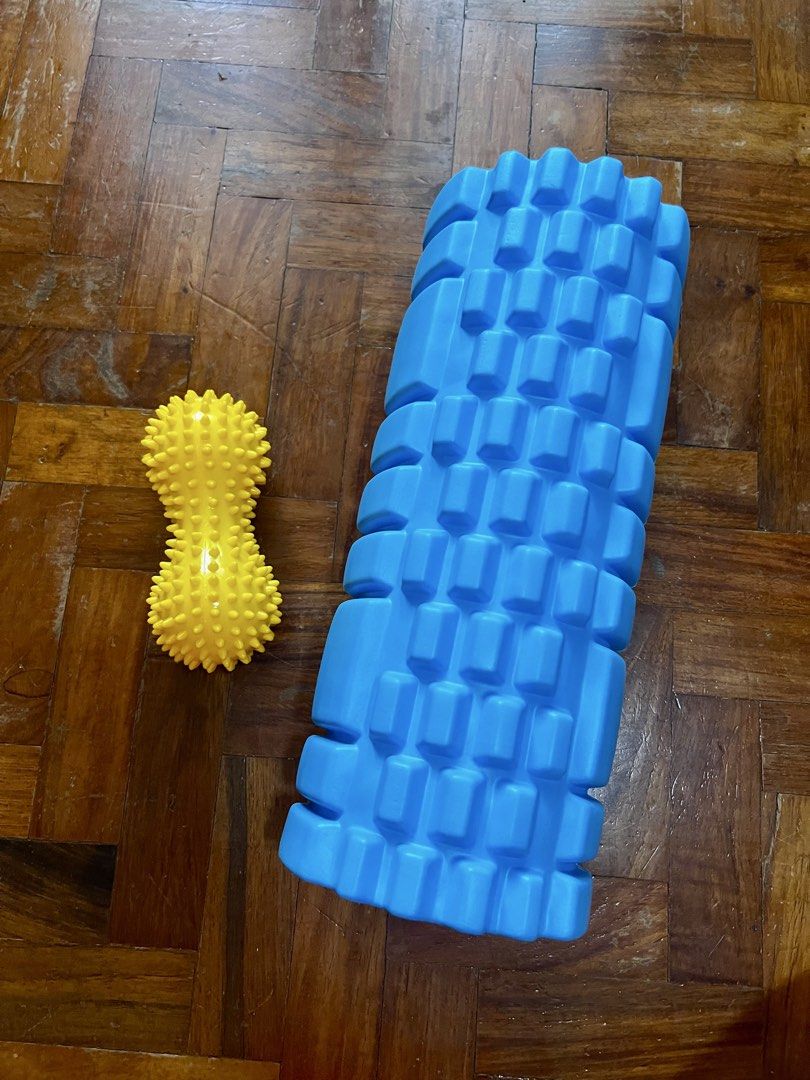 Yoga Pilates Column Back Support x Foot Massager (Category: Massage Devices) located in Pasig City. Submitted by livebird-217e (Listing ID 1458910782, Image 1). Description: 2 items already. Bought as orange app but I don’t get to use it. No issues, like new..