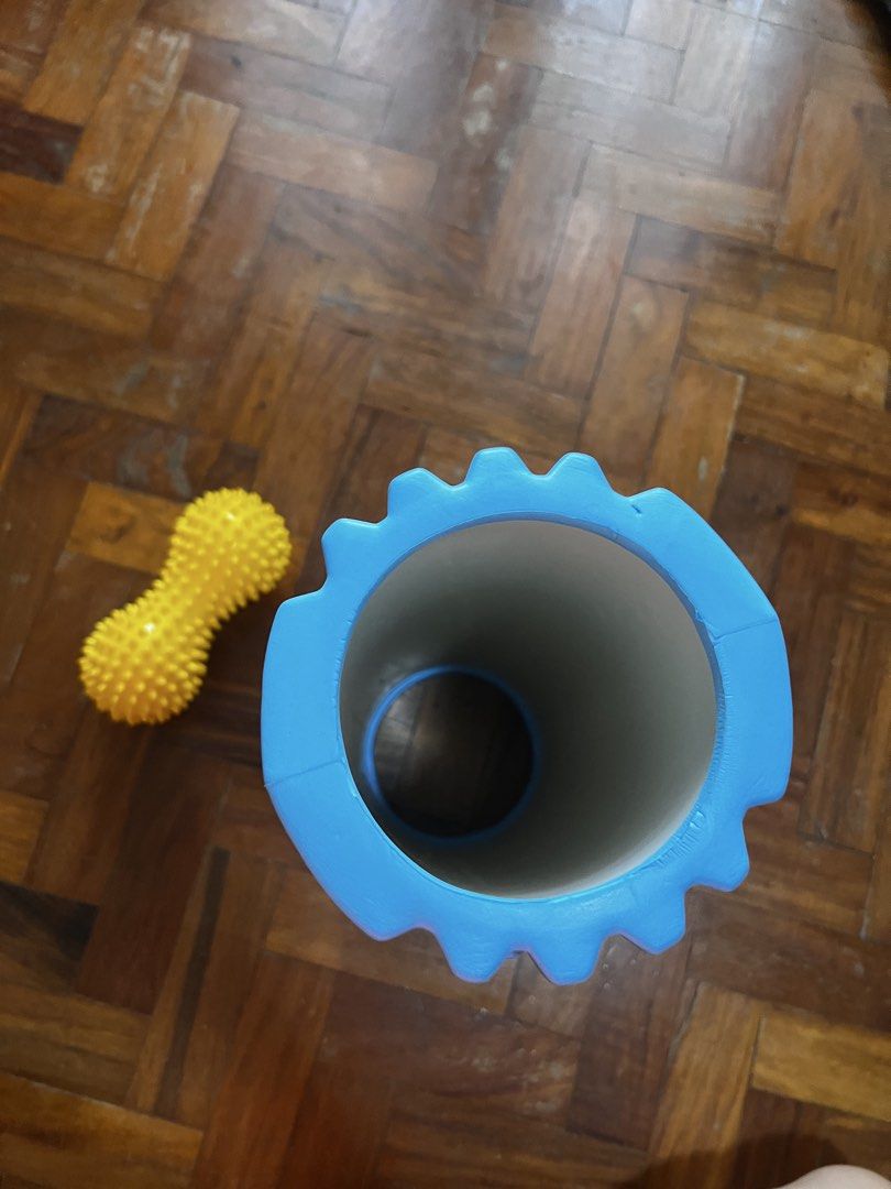 Yoga Pilates Column Back Support x Foot Massager (Category: Massage Devices) located in Pasig City. Submitted by livebird-217e (Listing ID 1458910782, Image 2). Description: 2 items already. Bought as orange app but I don’t get to use it. No issues, like new..