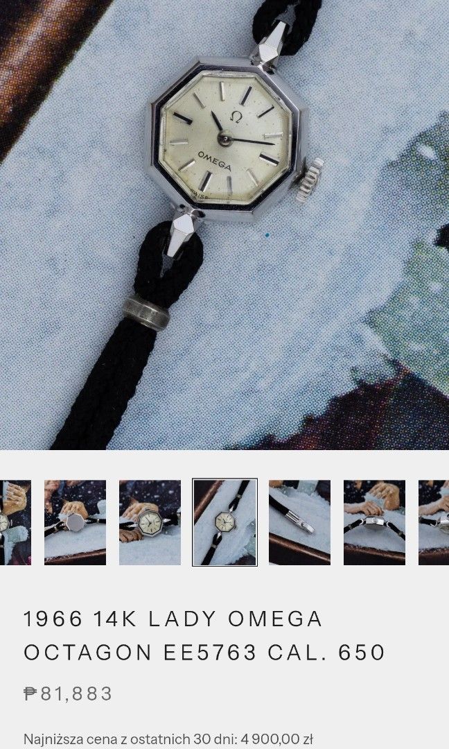 14k solid w gold omega (Category: Luxury Watches) located in Rizal. Submitted by engracia84 (Listing ID 1460889765, Image 3). Description: 1966 14k white solid gold manual winding.. in very good working condition... this is a collectors item.. no box amd papers . watch only..