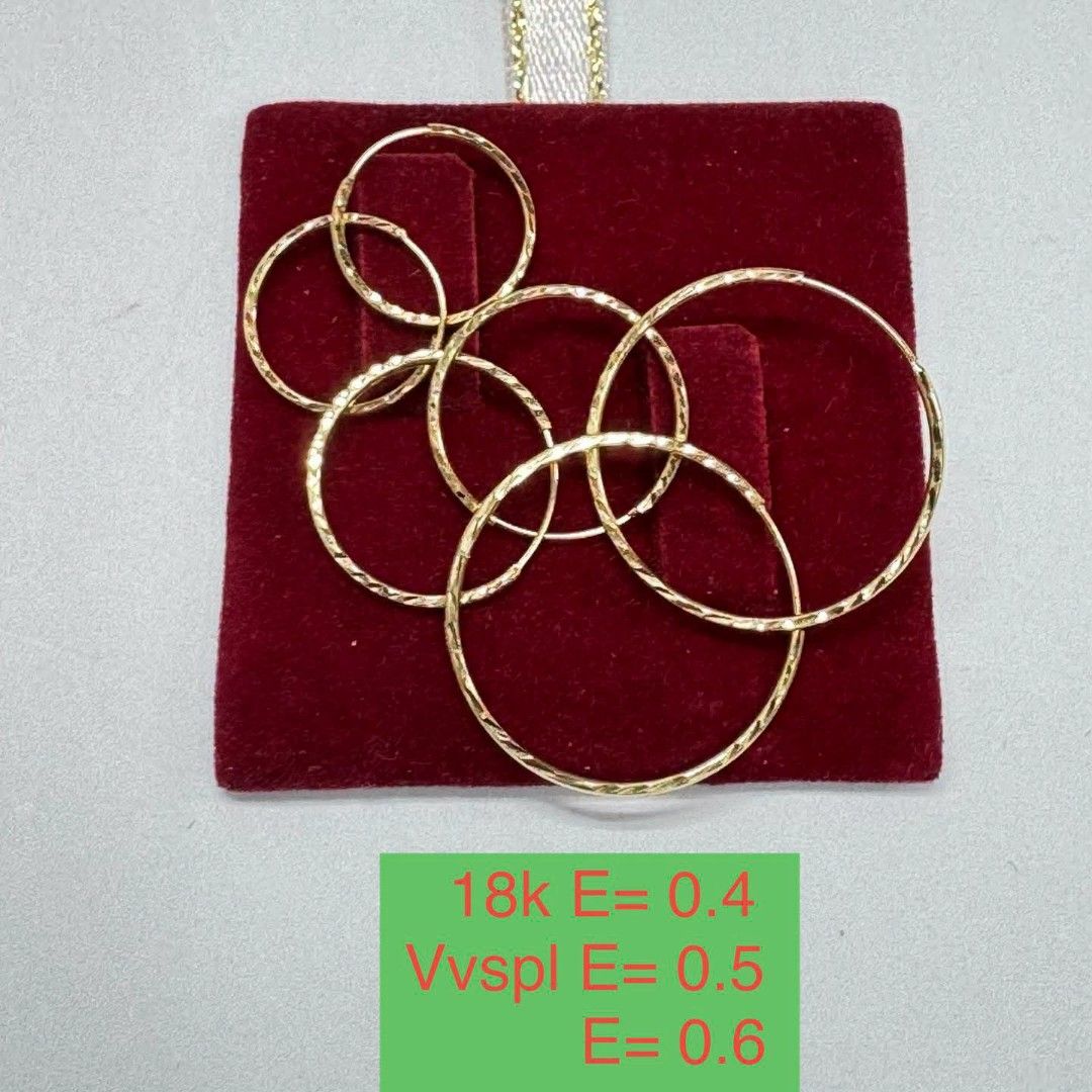 18k Saudi gold loop Earrings (Category: Earrings) located in Manila. Submitted by bhelgoldseller2ndaccount (Listing ID 1460808824, Image 2). Description: New!!✨New!!✨New!! Authentic 18k Saudi Golds 💯pawnable/naisasanla 💯with high appraisal rate 💯good investment 💯Direct supplier price 👉OPEN for resellers 🌺please take time to evaluate their actual sizes and grams 👉Best panggift for all occasions ✅ Sold per grams not per piece Kya lowest pric