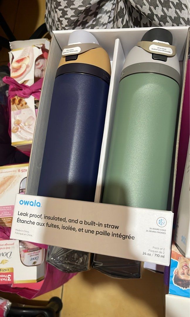 24oz Owala Water Bottle (Category: Water Bottles & Tumblers) located in Cavite. Submitted by xoxomhai (Listing ID 1460920652, Image 2). Description: 💧 24oz Owala Water Bottle 💧 Stay hydrated in style! ✨ Original Owala 24oz – trendy, durable, and perfect for everyday use. • ₱1,750 – 1 piece • ₱3,400 – 2 pieces (₱1,700 each!) 📌 DETAILS: ✔ 24oz capacity ✔ Double-wall insulated (keeps drinks cold for hours ❄️) ✔ Leak-proof & BPA-free ✔ Stylish col