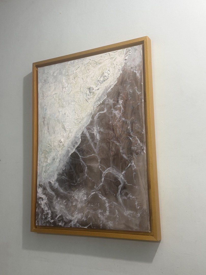3D Beach Wave Painting Framed (Category: Art & Prints) located in San Jose del Monte. Submitted by agoraartmarket (Listing ID 1460814096, Image 2). Description: 50 by 70cm .