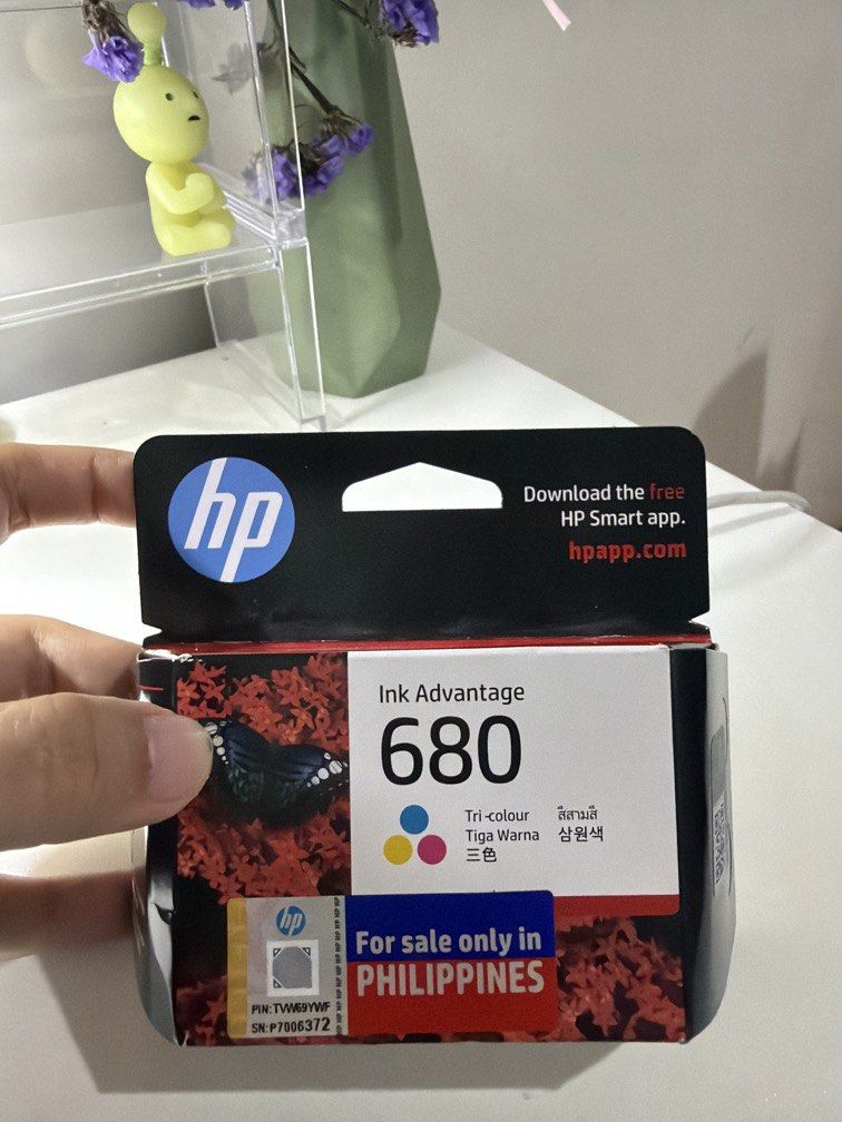 680 Ink Advantage (Category: Printers, Scanners & Copiers) located in Manila. Submitted by federicofr41892 (Listing ID 1460717201, Image 1). Description: BRAND NEW! Not used not opened RFS: Not compatible with my printer🥲.