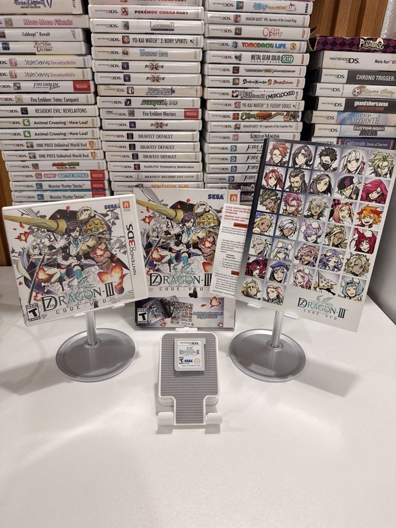 7th Dragon III Code: VFD 3DS/2DS Game (Category: In-Game Products) located in Baliuag. Submitted by mostlyaboutnintendo (Listing ID 1460912657, Image 1). Description: 📌 https://linktr.ee/mostlyaboutnintendo 📢 COMPLETE IN CASE, MANUAL, BOX, AND ART BOOK ✔️ Authentic ✔️ Mabilis ma-read mismong cartridge ✔️ Guaranteed tested and working ✔️ Will always send tested pics before ship out ✔️ Clean Pins ✔️ US Version 7th Dragon III Code: VFD is a turn-b