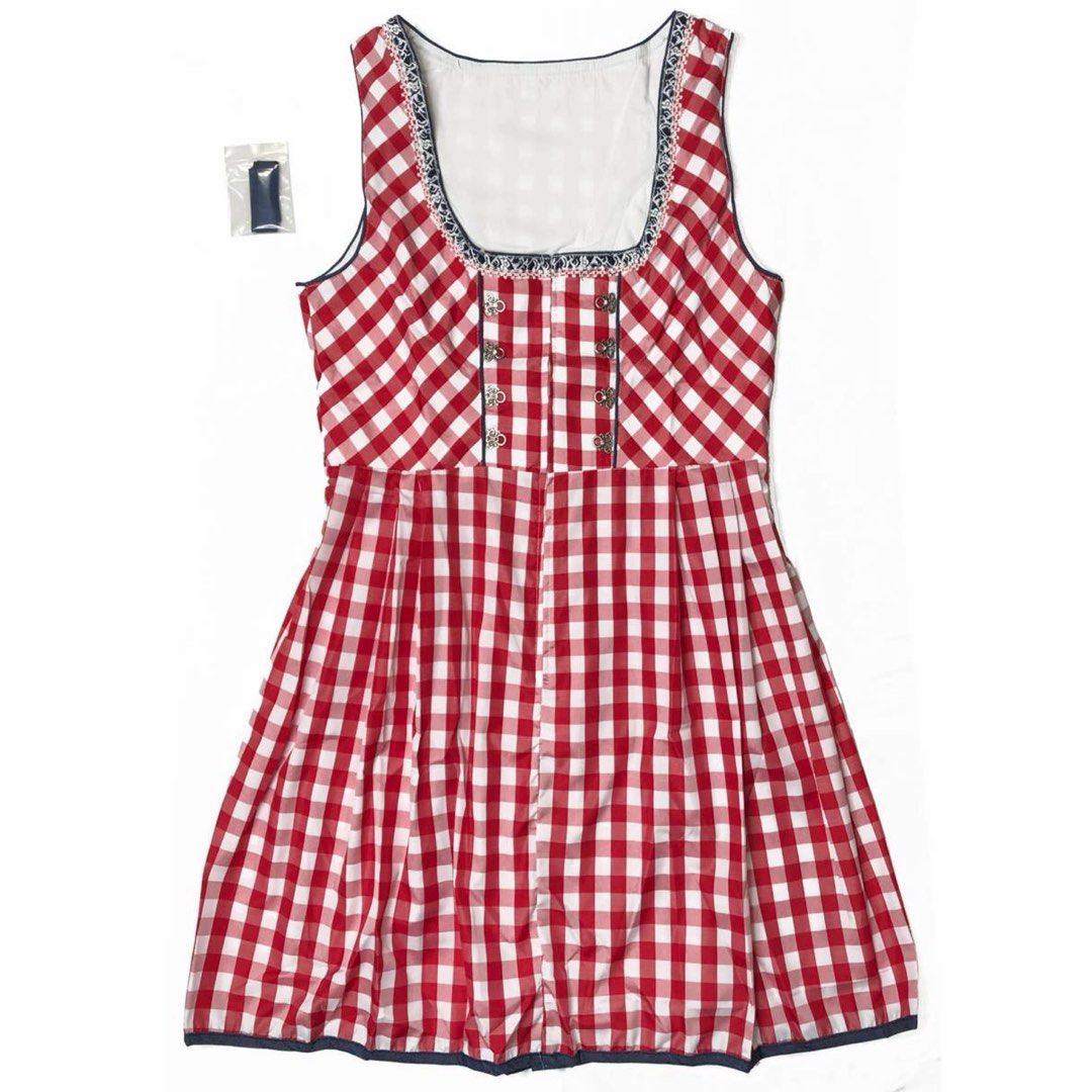 ❤️ Red & White Gingham Dress / Costume (Category: Dresses) located in Angeles City. Submitted by jolietoujoursfashionshop (Listing ID 1460909509, Image 3). Description: • Dress Only • M to L • No Ribbon (Pwede naman sya lagyan ng any ribbon or lace • VGUC #y2k #y2kfashion #vintage #vintagefashion #japanfashion #prelovedfromjapan #anap #follifollie #snidel #lowrysfarm #lizlisa #tralala #mystic #gap #betseyjohnson #juicycouture #MNG #mango #f21 #fo
