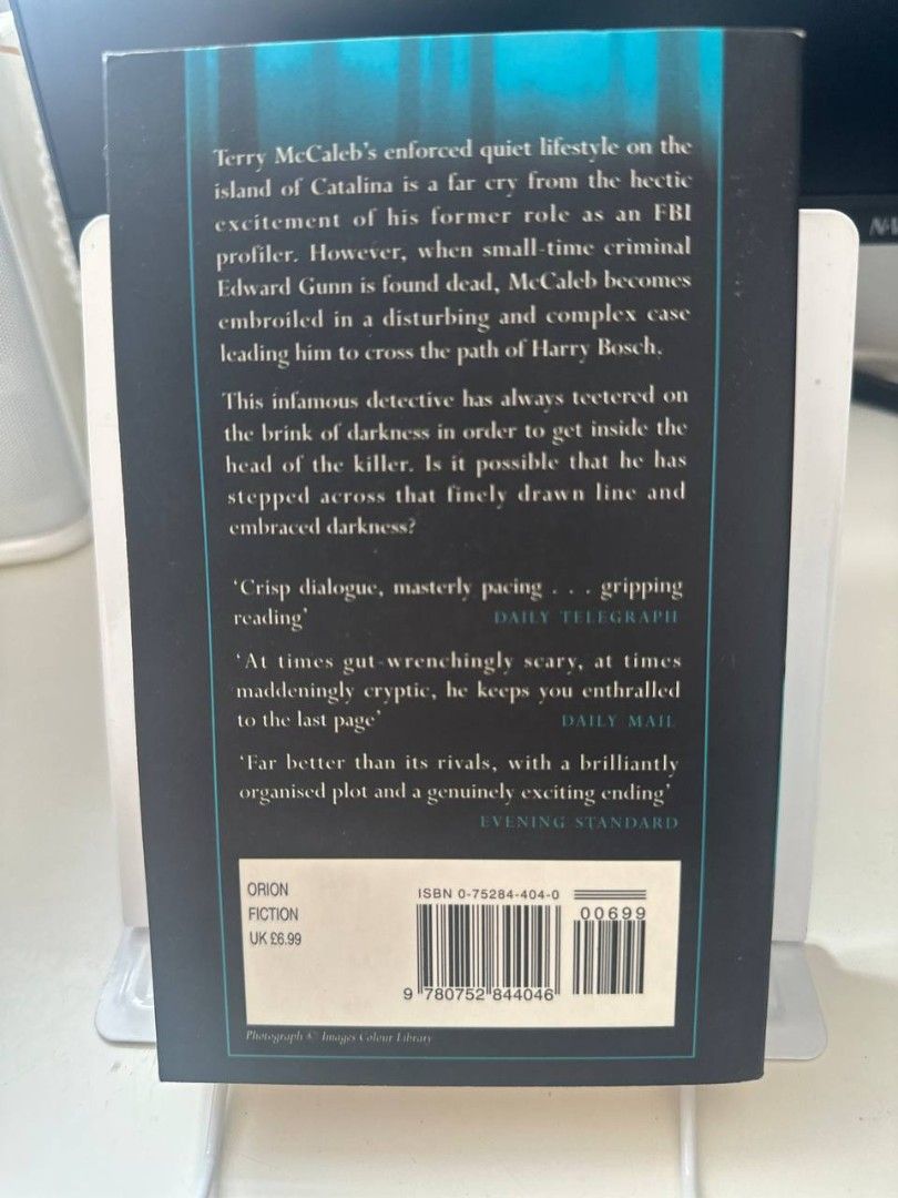 A Darkness More Than Night by Michael Connelly (Category: Storybooks) located in Imus. Submitted by t0t3fairi3 (Listing ID 1460872377, Image 2). Description: Michael Connelly crime novel featuring Terry McCaleb. A gripping page-turner with great dialogue and pacing. Published by Orion Fiction..