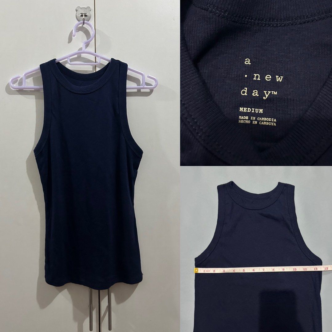A New Day Ribbed Top (Category: Sleeveless) located in Manila. Submitted by chen_clybelles (Listing ID 1460898252, Image 1). Description: .