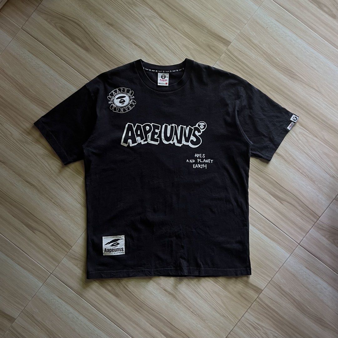 Aape T-Shirt (Category: Tshirts & Polo Shirts ) located in Kidapawan. Submitted by reborngarments_2k25 (Listing ID 1460902353, Image 1). Description: Condition: Excellent Color Rate: 9/10 Width x Length: 23x29 No Issue .