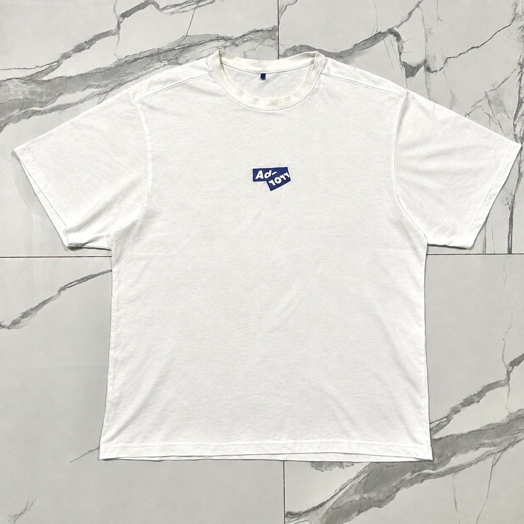 Ader Error (Category: Tshirts & Polo Shirts ) located in Bacoor. Submitted by manonghits_2000 (Listing ID 1460745932, Image 1). Description: Ader Error Measurement: 21x26.5 Color: White Color Rate: 9.5/10 Condition: Excellent Issue: None Claim 300.