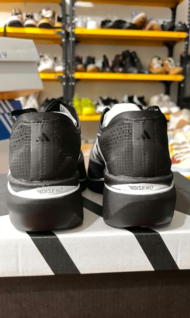 ADI Zero Womens (Black) Running (Category: Sneakers) located in Cainta. Submitted by wichaelthriftstall (Listing ID 1460830221, Image 2). Description: BRAND NEW CONDITION ADI ZERO WITH BOX INLCUDED FREE SHIPPING SIZE - 6/37 WOMENS OUR LOCATION - CAINTA RIZAL STO.DOMINGO FOR MORE DETAILS PLS BE ASSURE FOR THE QUESTIONS SALAMAT.