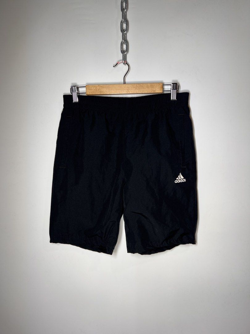 Adidas Black Athletic Shorts (Category: Shorts) located in Manila. Submitted by randsclothingstore (Listing ID 1460721106, Image 1). Description: Brand: Adidas Size (Inch) ‼️Medida Size‼️ : W 30-34 | L 18 Color Rate: 10/10 Condition: Like New Issue: None Price: ₱399 ‼️ Thrifted item — please manage your expectations, authenticity is not guaranteed (check photos for tags!) 🧼 Items have been stored or thrifted — we highly recommend washing before 