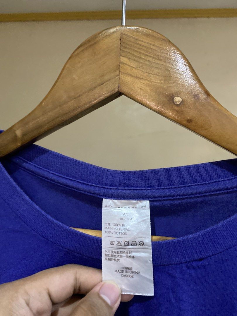Adidas Blue T-shirt (Category: Tshirts & Polo Shirts ) located in Rizal. Submitted by channzy (Listing ID 1460771046, Image 3). Description: - Classic blue Adidas t-shirt - Simple logo on the front - Made from 100% cotton - Comfortable for everyday wear - Tag indicates size A/L - A great staple piece for your wardrobe.