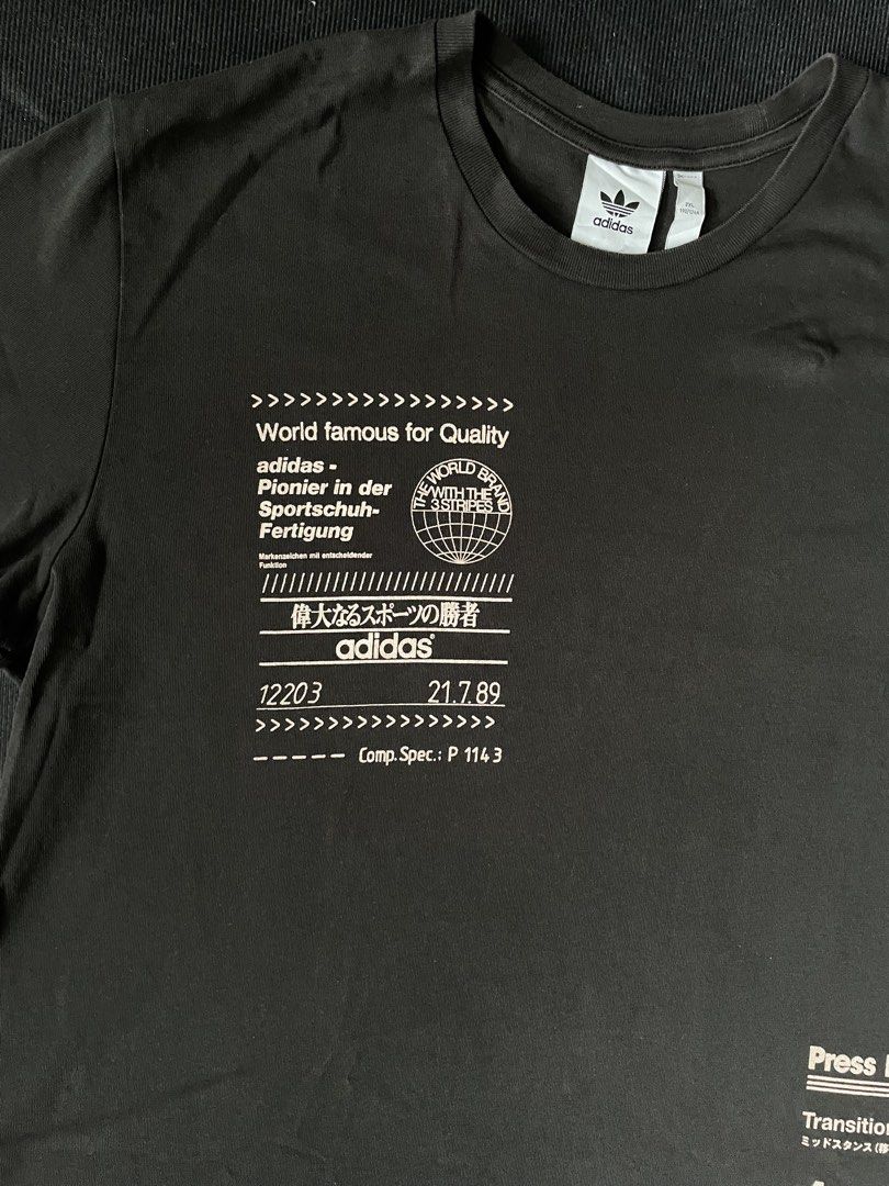 Adidas Pink Data Tshirt (Category: Tshirts & Polo Shirts ) located in Naga. Submitted by curatedslips (Listing ID 1460886001, Image 2). Description: Adidas Pink Data Tshirt 25x31.5 Good Condition.