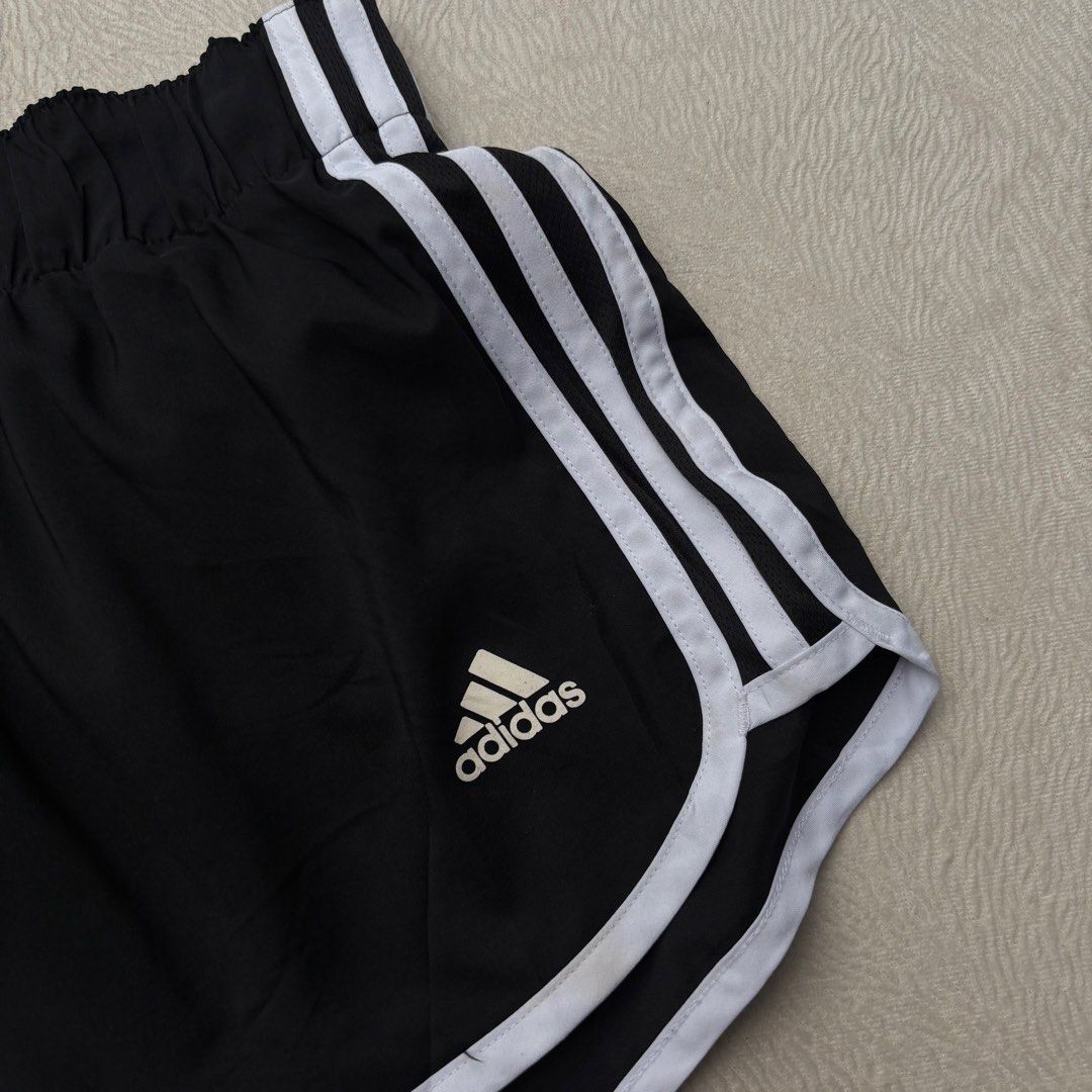 Adidas Running Short (Category: Shorts) located in Baybay. Submitted by thrift.ed2023 (Listing ID 1460717826, Image 3). Description: Adidas Running Shorts 24” to 30” Waistline Stretchable No Issue Need Wash Good as New.