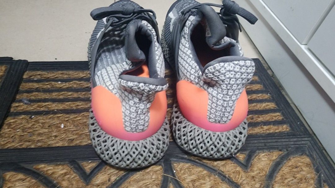 Adidas Ultra 4D 'Grey Pink Gradient' G58161 (Category: Sneakers) located in Mandaluyong City. Submitted by lorenzo3 (Listing ID 1460901168, Image 3). Description: Adidas Ultra 4D 'Grey Pink Gradient' G58161 size US11.5 used no box still in good condition.