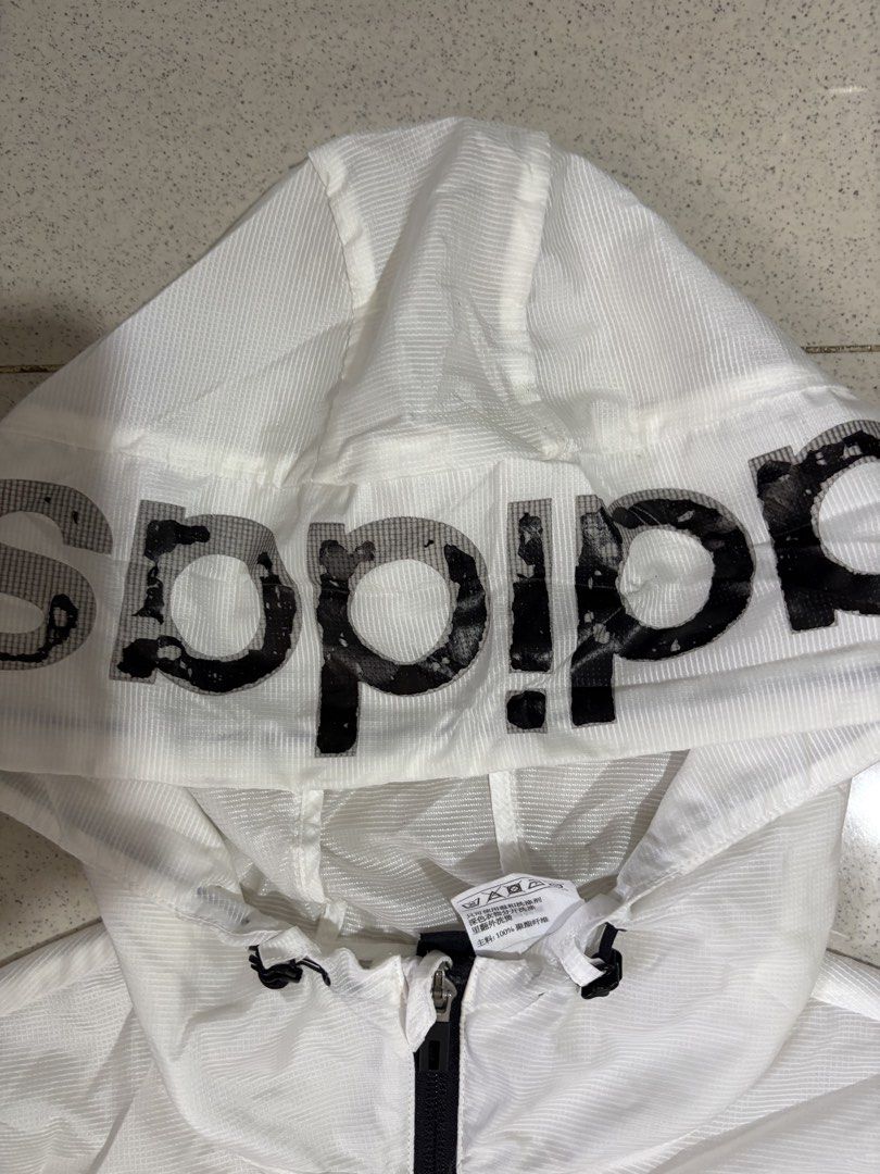 ADIDAS WINDBREAKER (Category: Coats, Jackets and Outerwear) located in Cagayan de Oro. Submitted by thriftcgyph (Listing ID 1460825608, Image 2). Description: ADIDAS WINDBREAKER ₱700 ISSUE STAIN COMPLETE TAGS m ON TAG COLOR RATE: 8/10 L : 23 x W: 19.