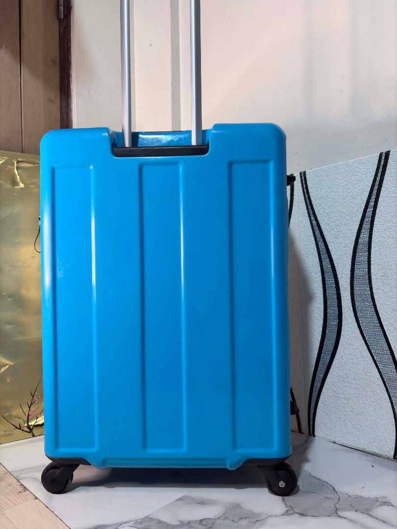Advance (Category: Luggage) located in Manila. Submitted by jzjapansurplus (Listing ID 1460918663, Image 3). Description: 🇯🇵IMPORTED FROM JAPAN ORIGINAL ADVANCE B🟧🟪🟩N BRAND LARGE SIZE LUGGAGE🇯🇵 🎯 TSA APPROVED KEY LOCK 🎯 CLIP TYPE - ZIPPERLESS 🎯 PUSH HANDLE TROLLEY 🎯 SMOOTH 360 WHEELS ROTATION 🎯 TOP AND SIDE HANDLE CARRY 🎯 DURABLE CASE 🎯 WIDE SPACE CAPACITY NO ISSUE.. MINIMAL MARK OF USAGE ONL.