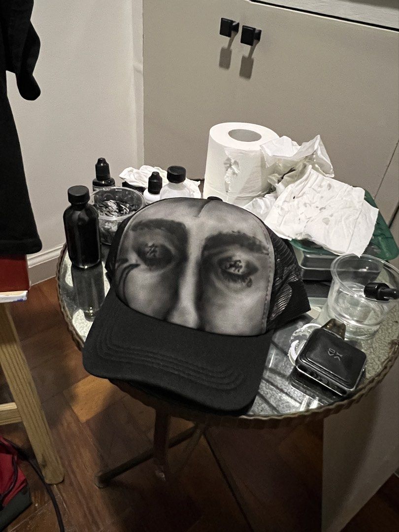 AIRBRUSHED TRUCKER CAP (Category: Caps & Hats) located in Cainta. Submitted by thwofhace_ (Listing ID 1460739653, Image 3). Description: .